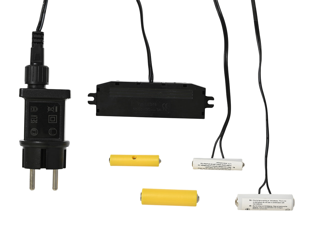 Eliminatore di batterie fino a 10 prodotti 3AA o 2AA