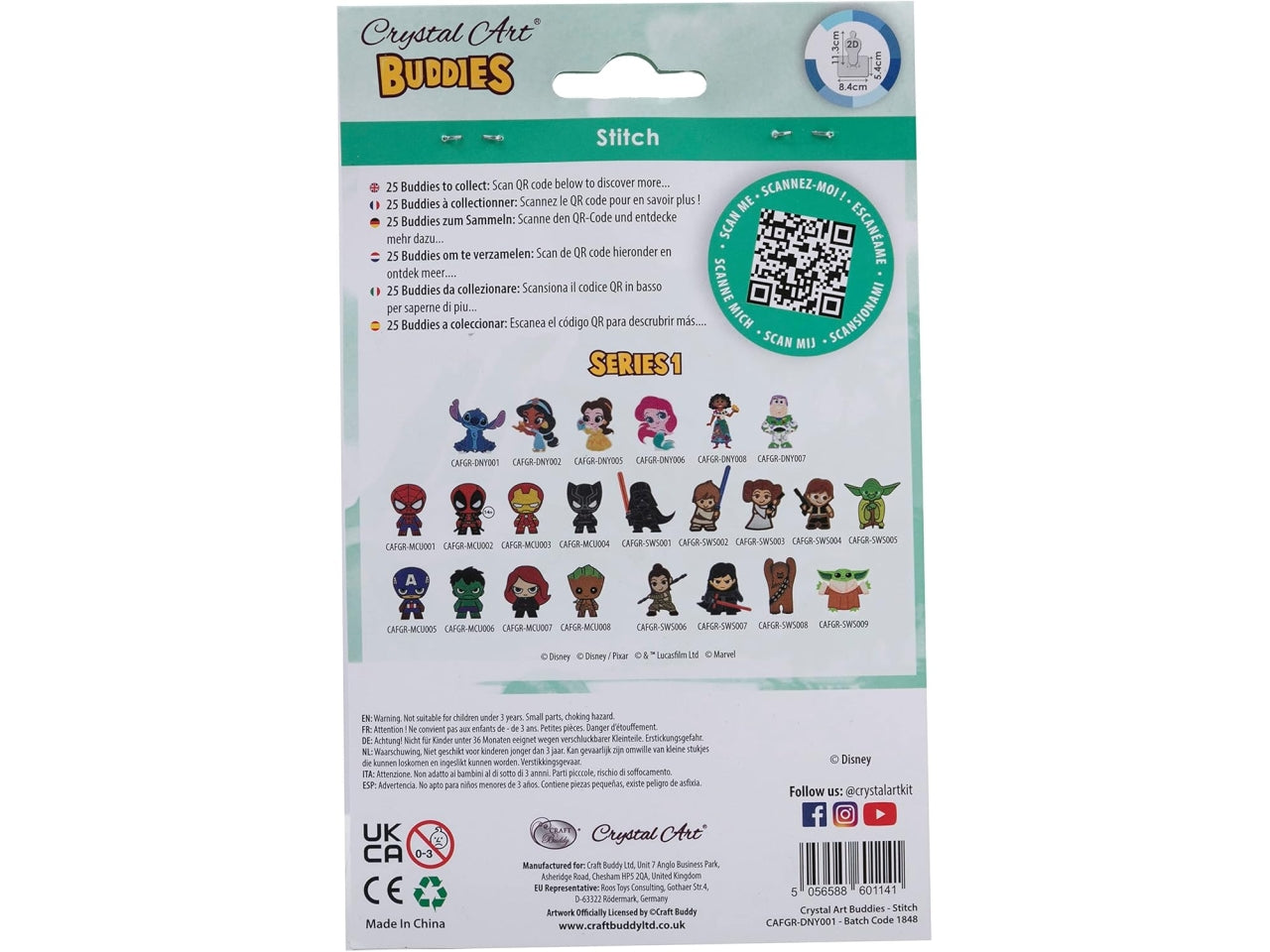 Stitch, crystal art buddy