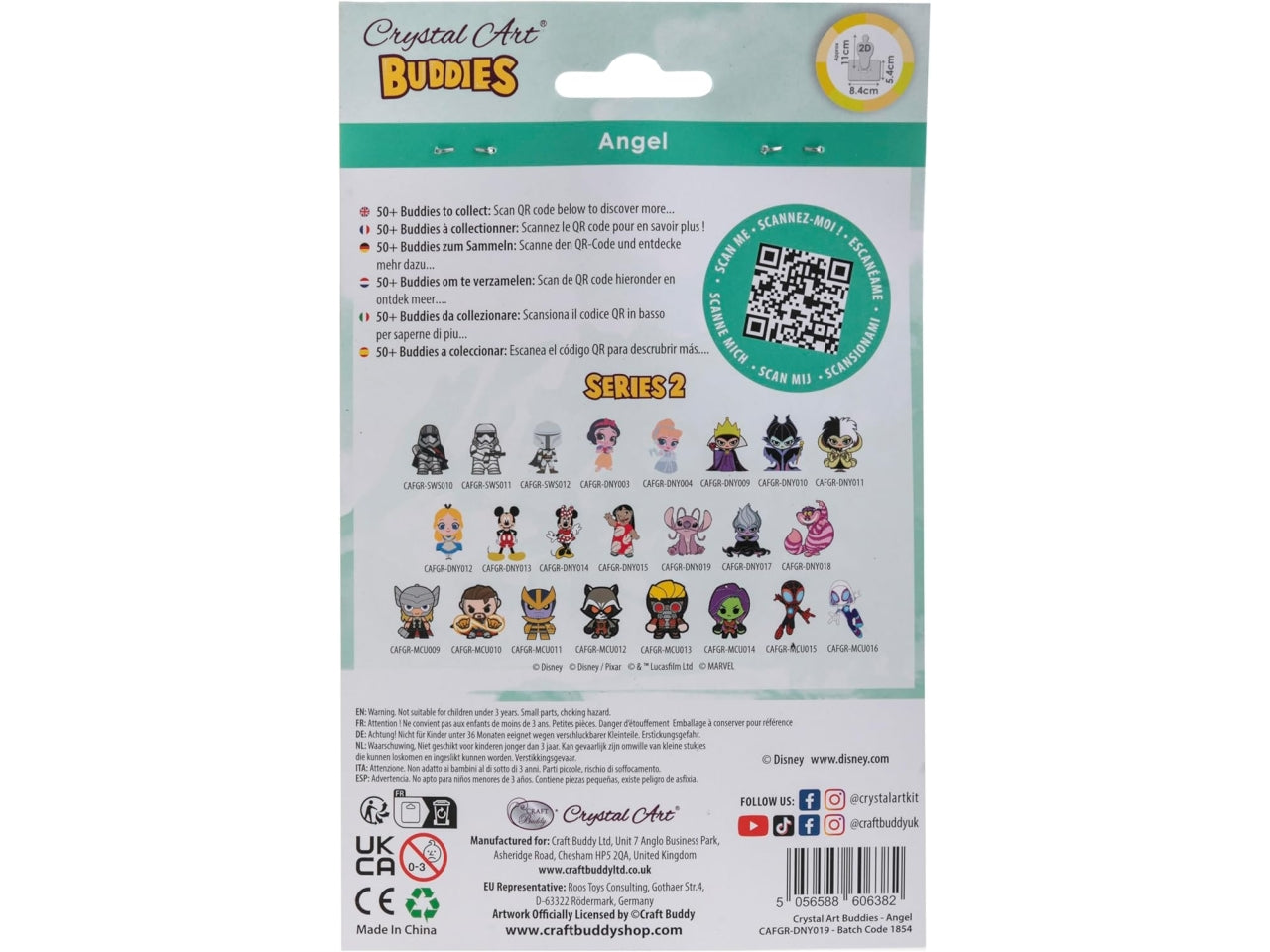 Angel, crystal art buddy