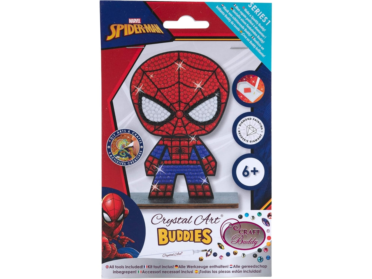 Spiderman, crystal art buddy