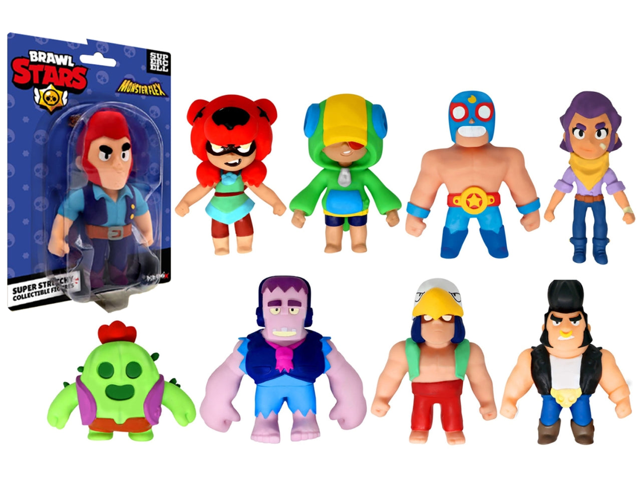 Brawl Stars Monsterflex personaggi super elastici