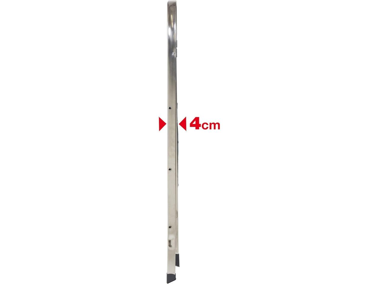 Sgabello alluminio JOKER a 2 gradini