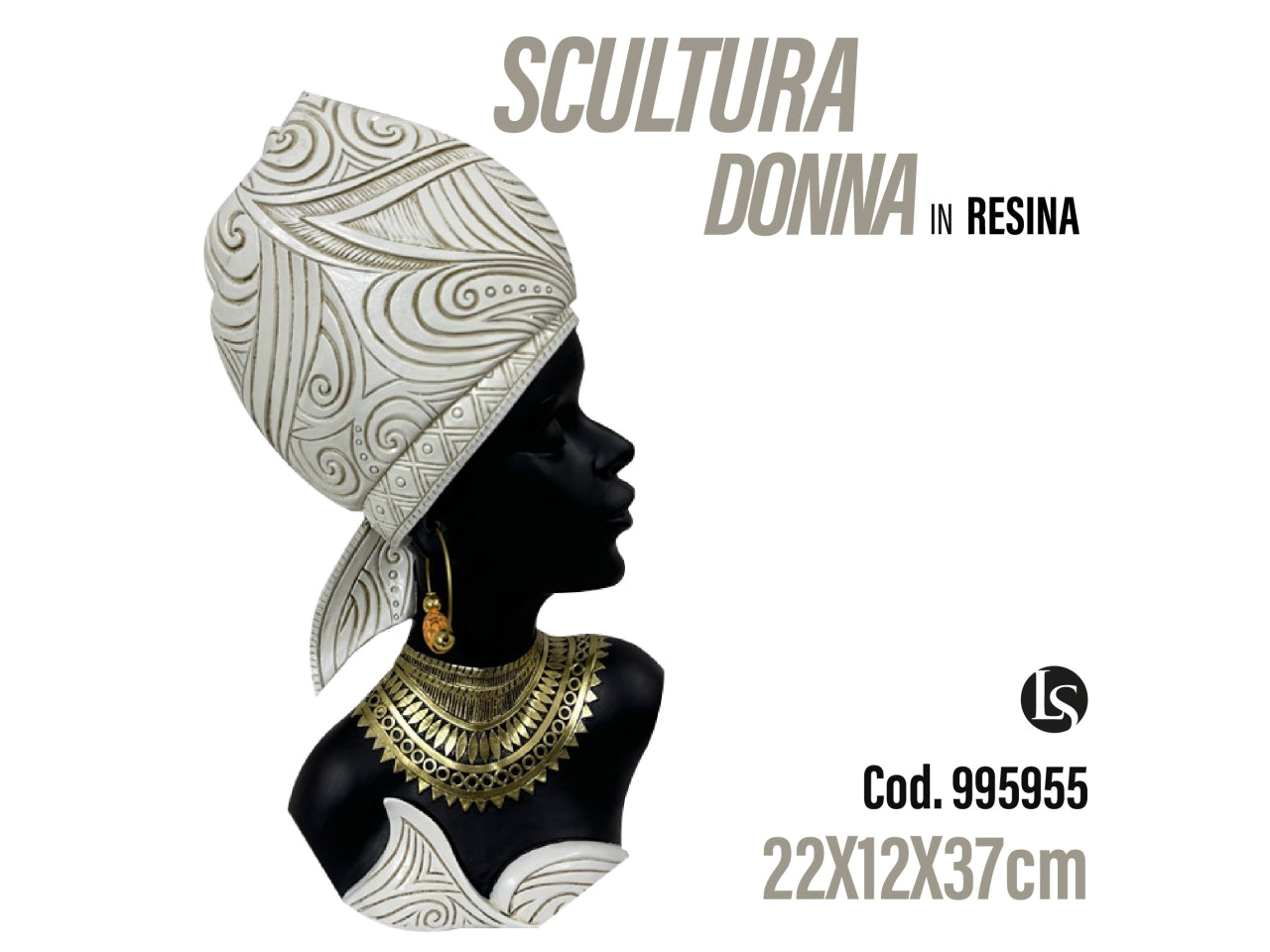 Lan Statua 22x12x37cm