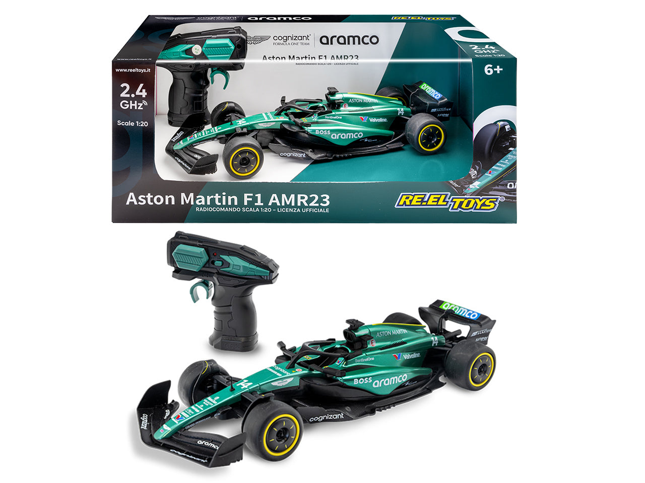 Auto radiocomando Aston Martin F1 2.4 ghz