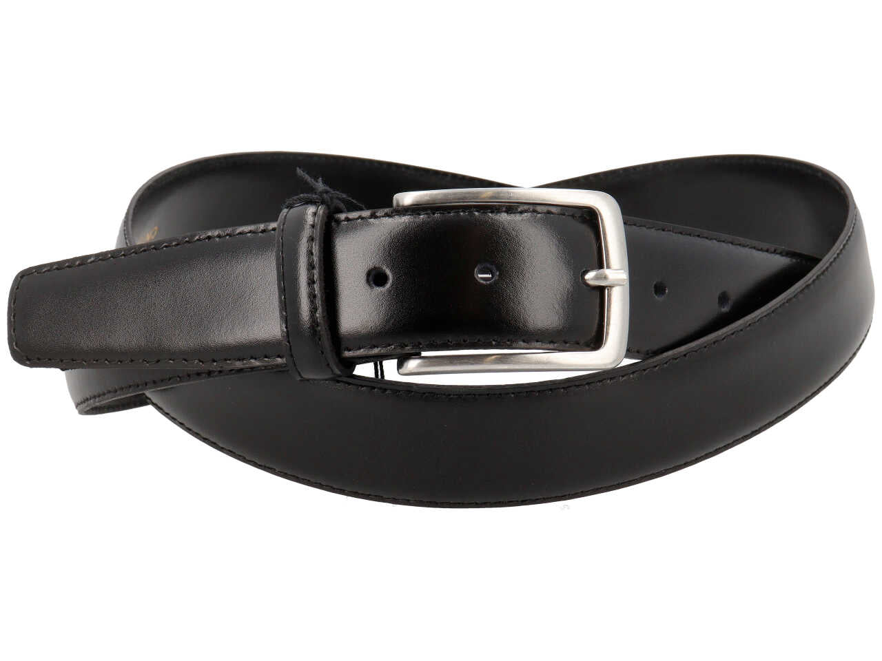 Cintura pelle soave cucitura fine extralunga nero o marrone misure assortite assortite