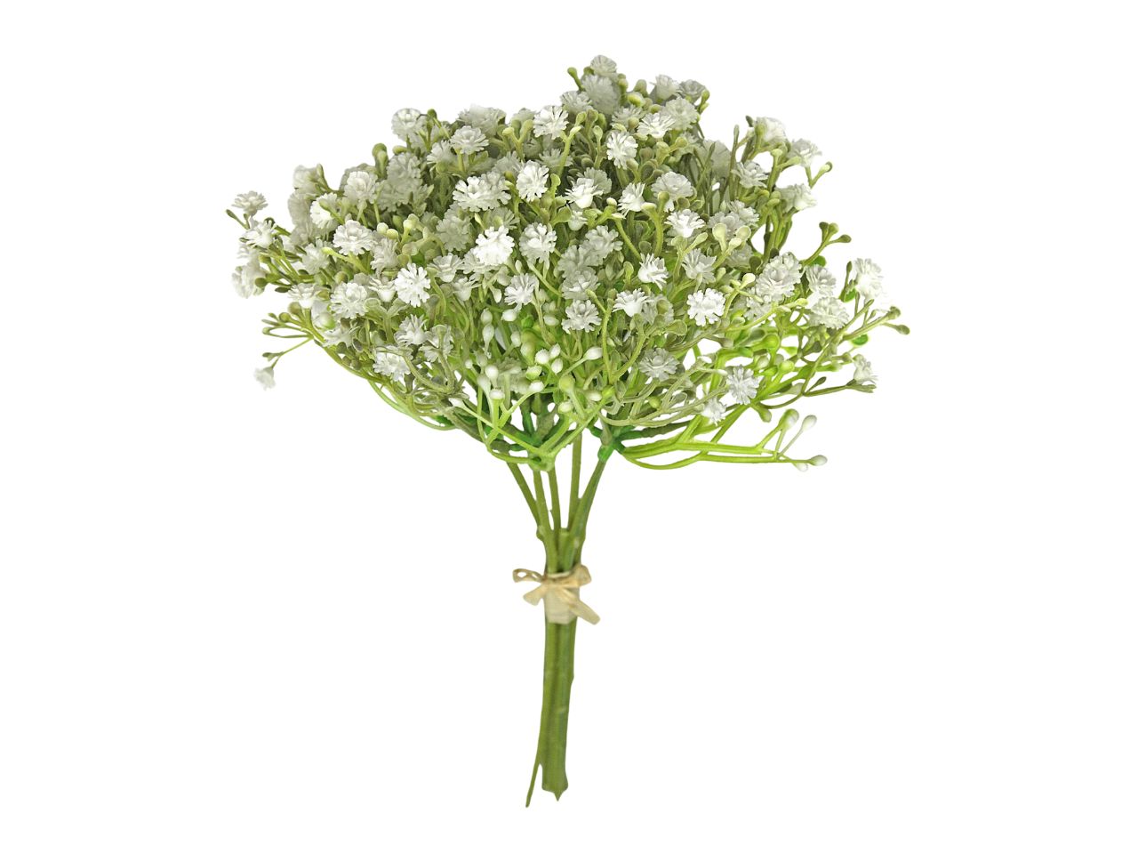 Mazzetto di gipsophila 19xh.32cm bianco