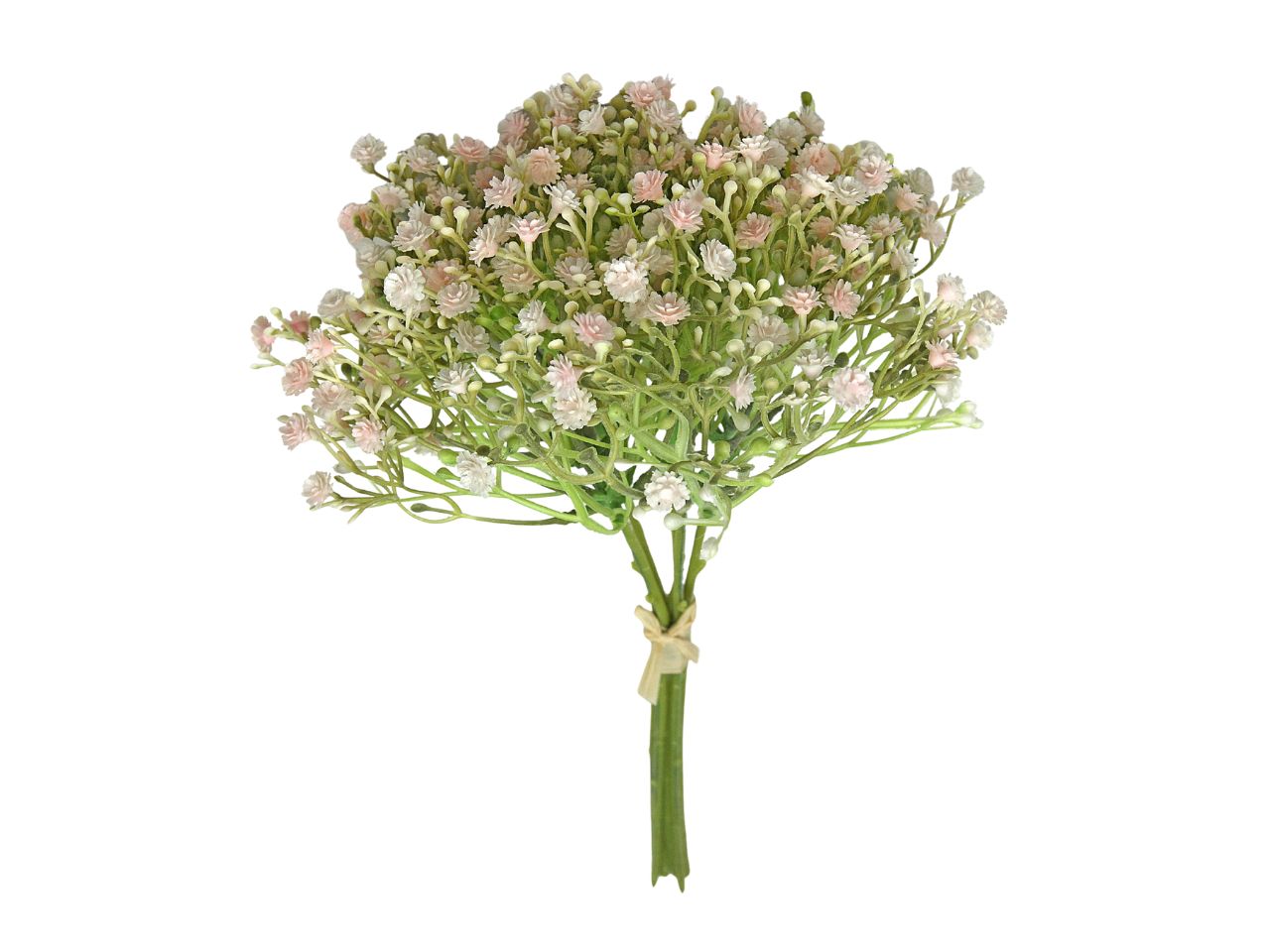 Mazzetto di gipsophila 19xh.32cm rosa cipria
