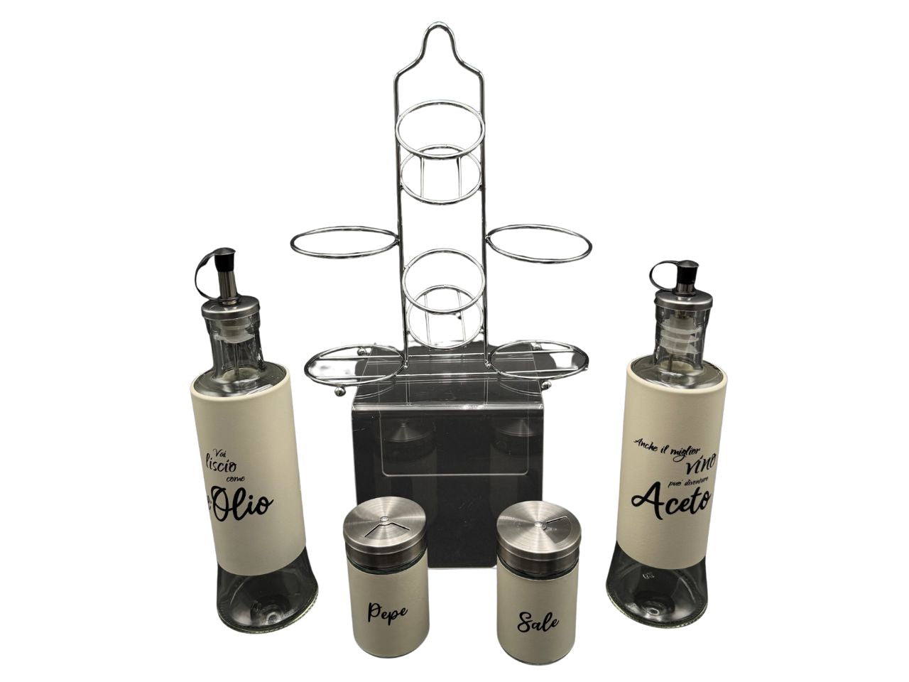 Menage olio aceto sale e pepe l2540
