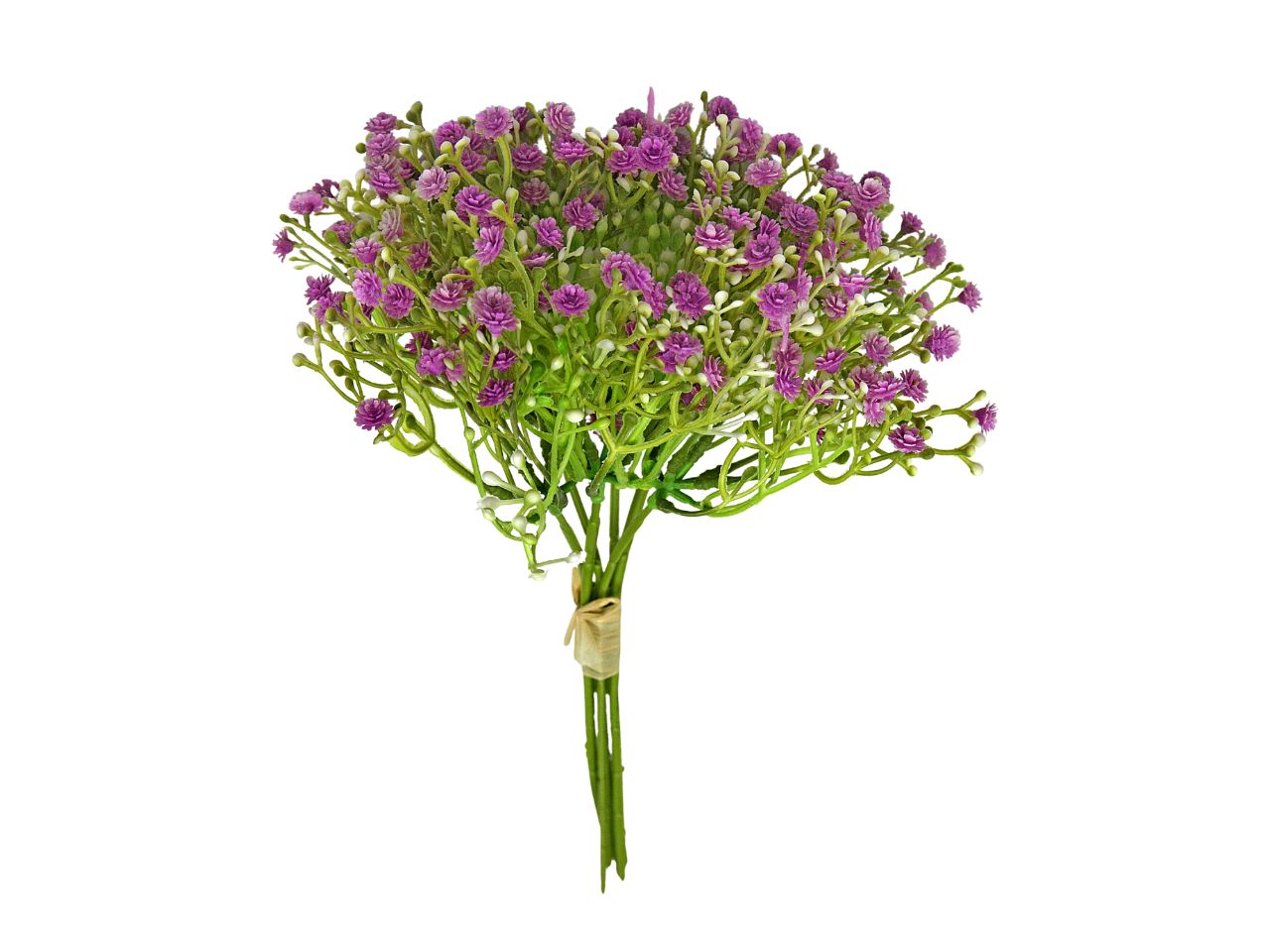 Mazzetto di gipsophila 19xh.32cm lilla