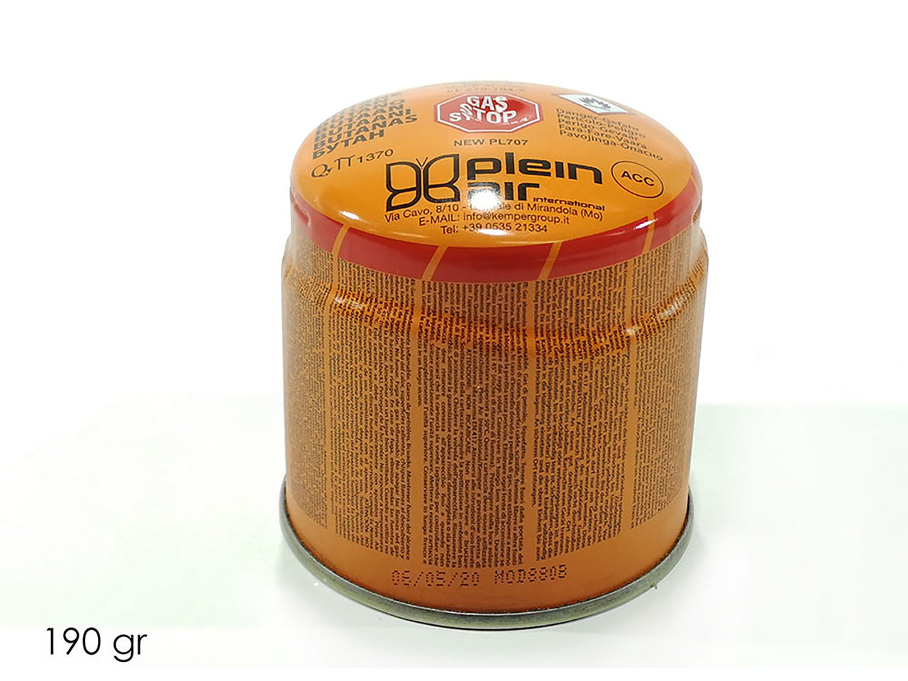 Kemper cartuccia butano 190gr