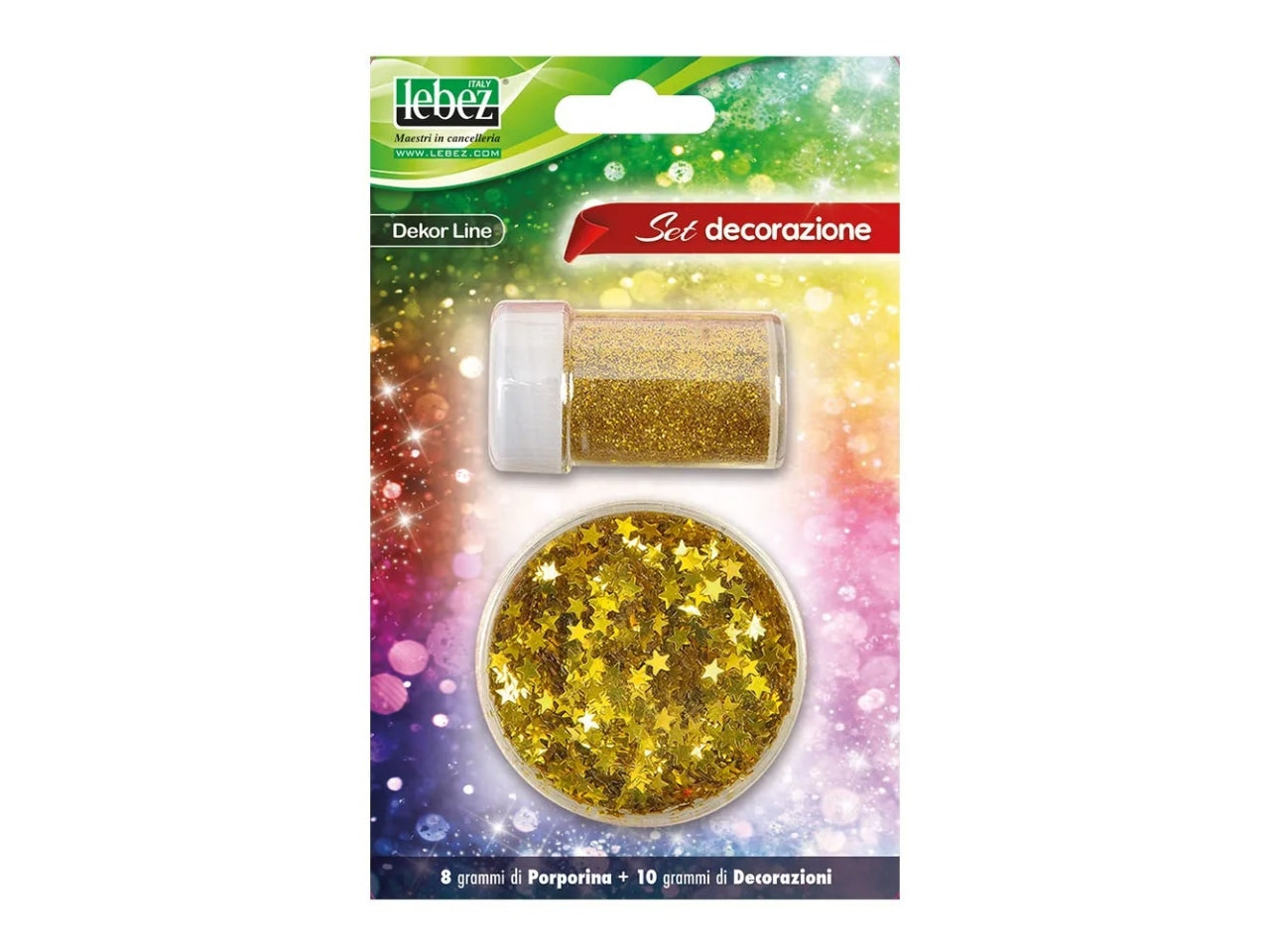 Set porporina 8gr con decorazioni