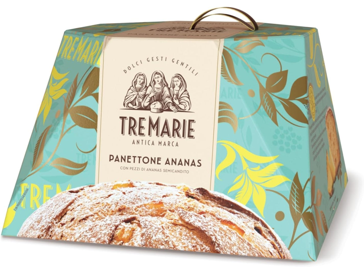 Tre Marie panettone all'ananas da 930gr $