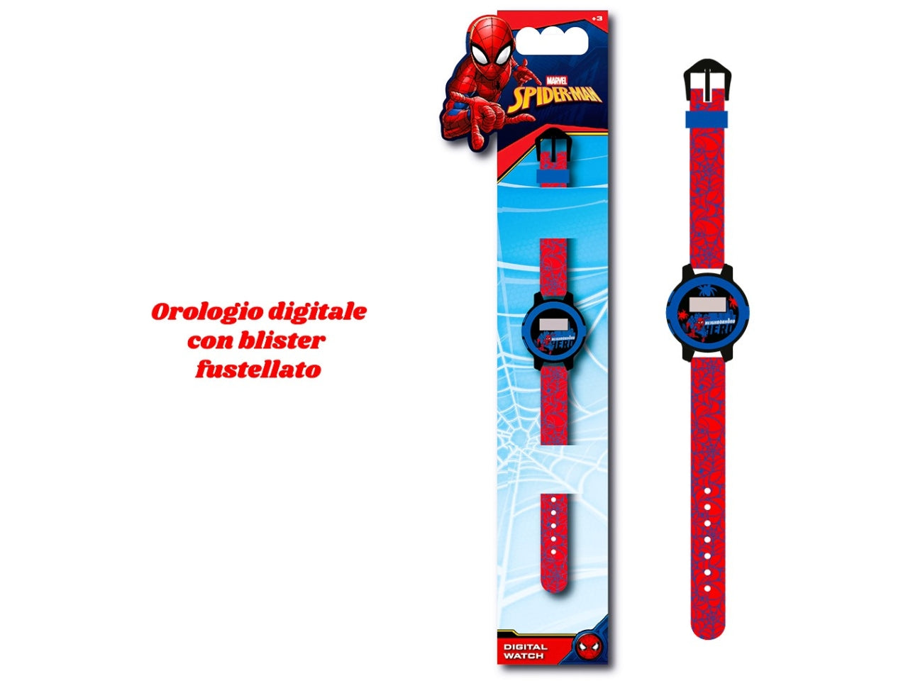 Spiderman orologio digitale