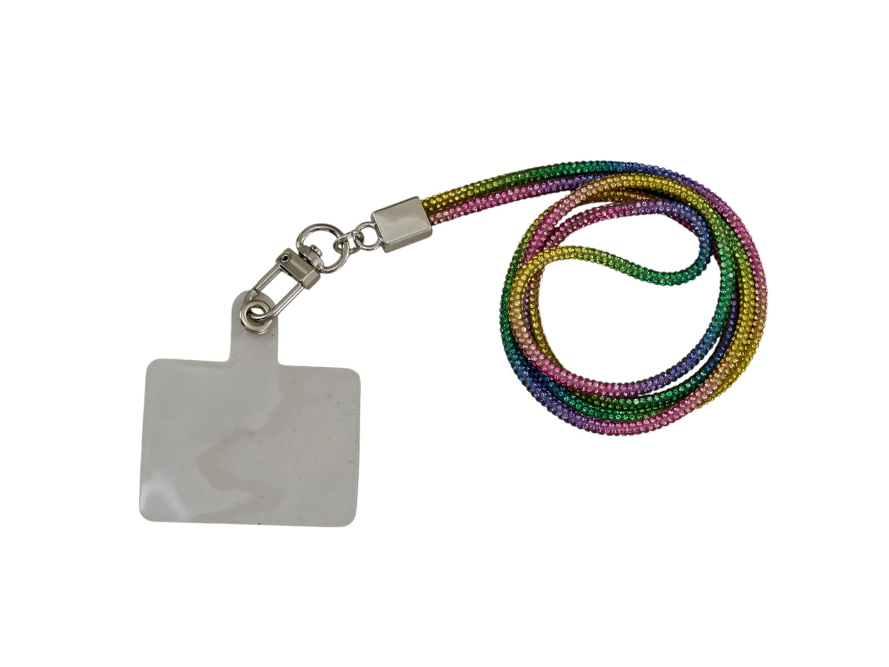 Laccio strass big per cellulare 45cm multicolor