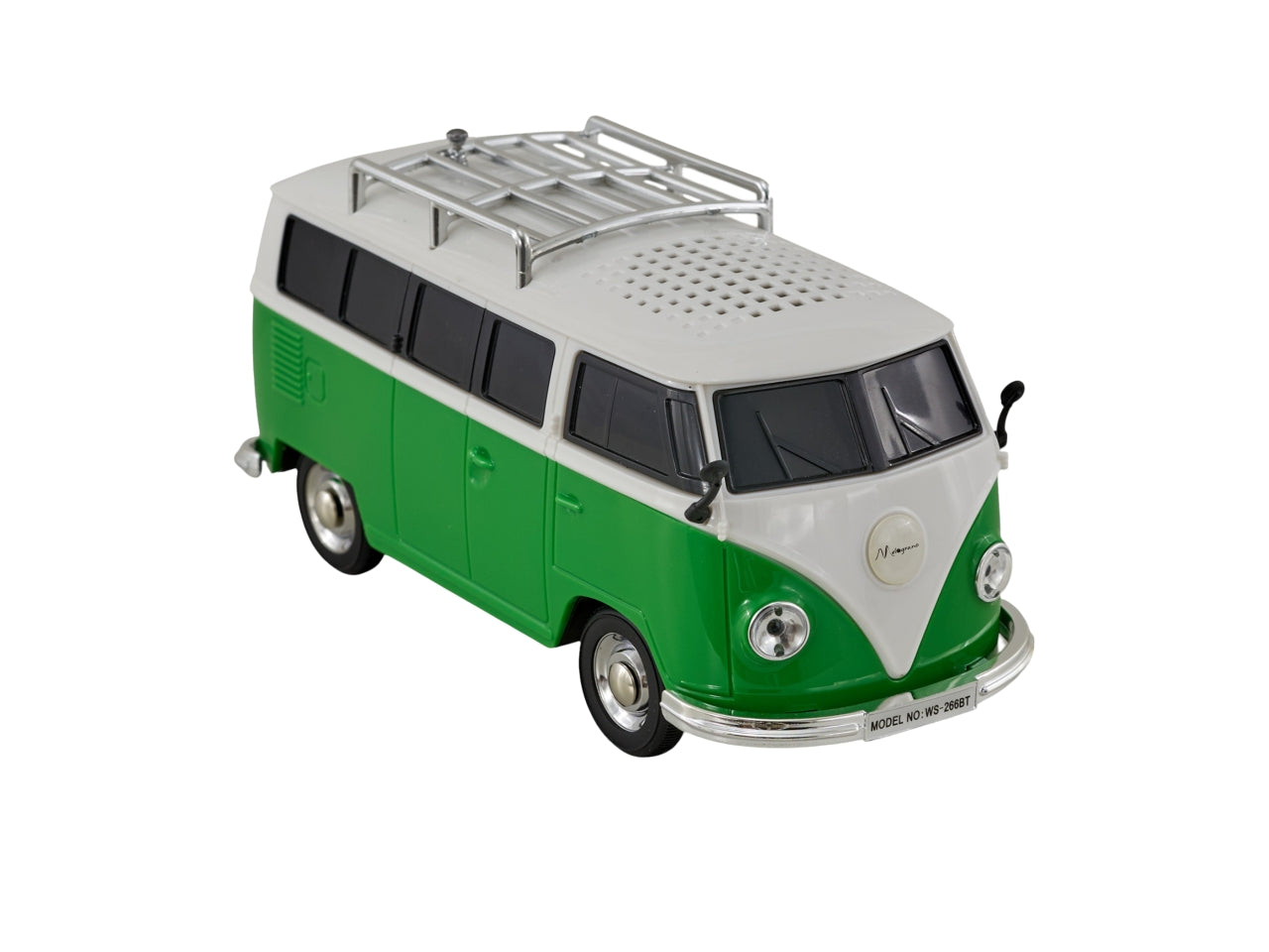 Autoparlante bluetooth bus minivan 20,5x8,3x10cm verde