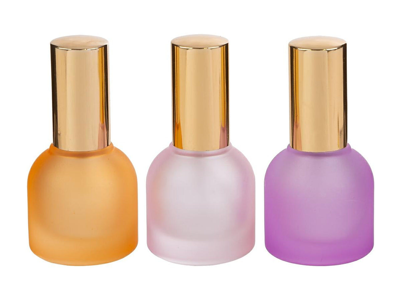 Portaprofumo spray in vetro satinato 10ml in 3 colori assortiti