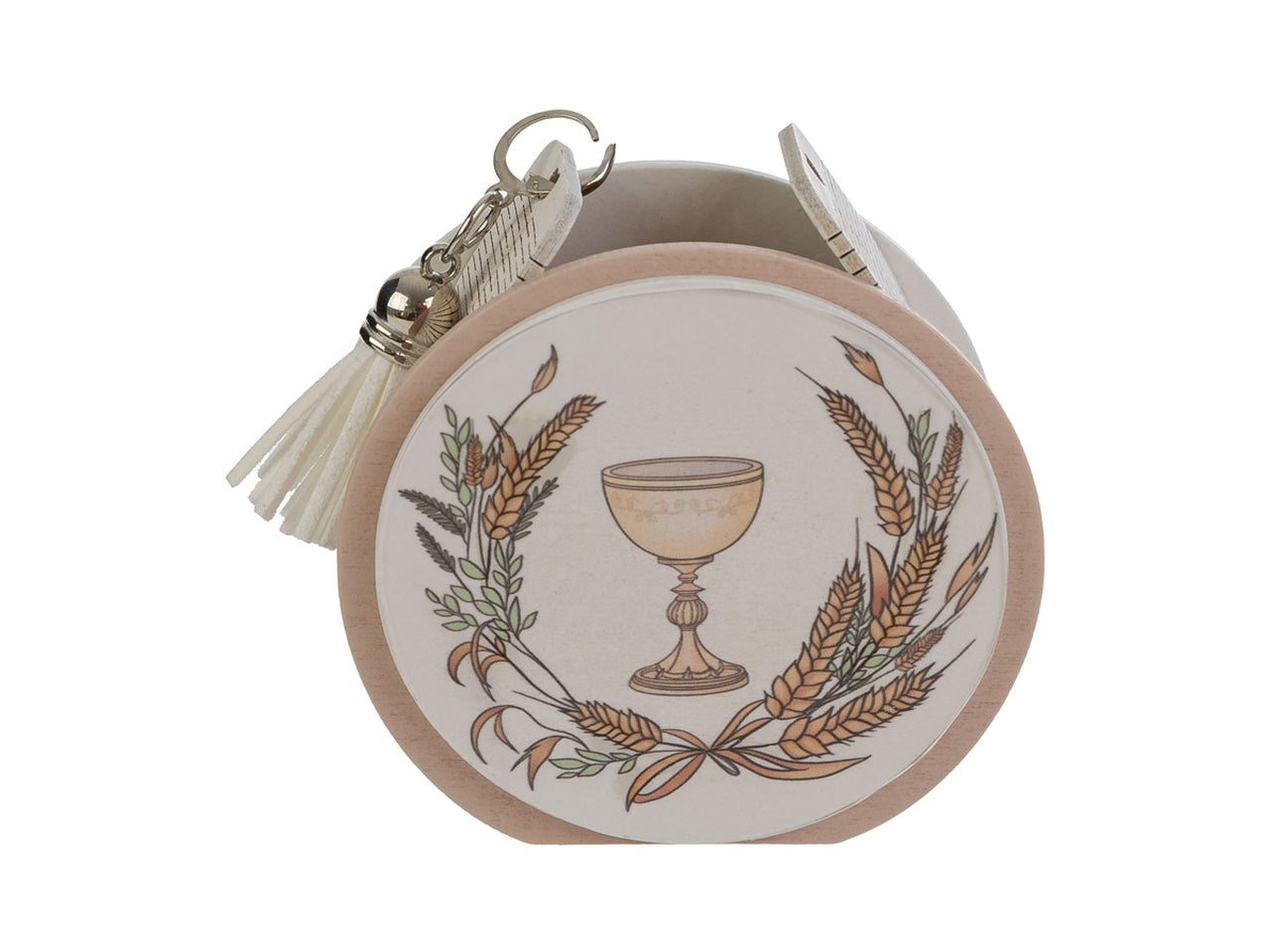 Scatolina legno comunione 8x4,5x6,5cm