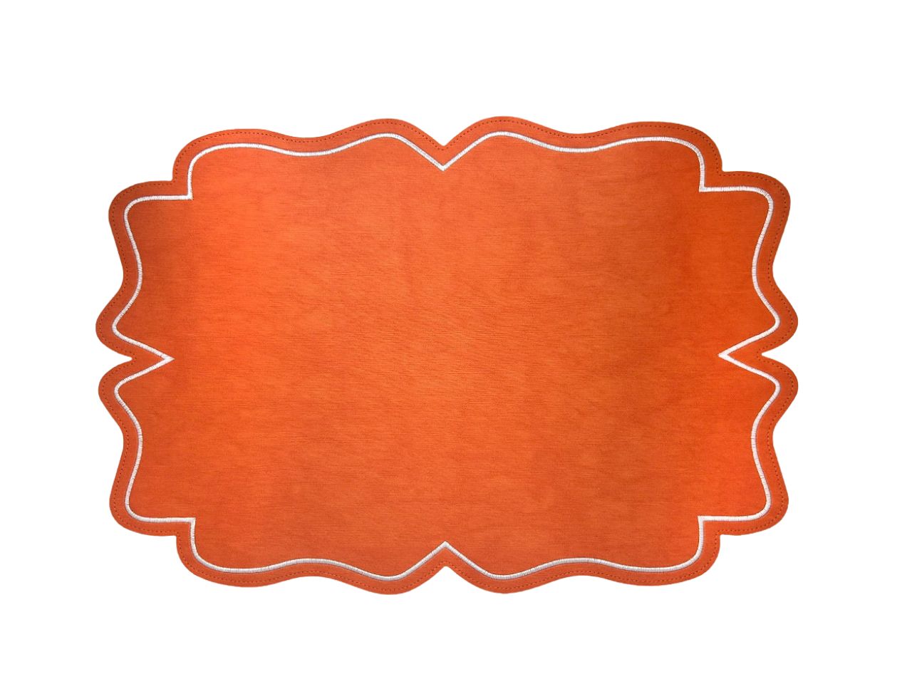 Tovaglietta  di colore arancione 35x48cm