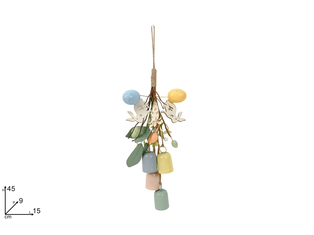 Appendino uova con 4 campane