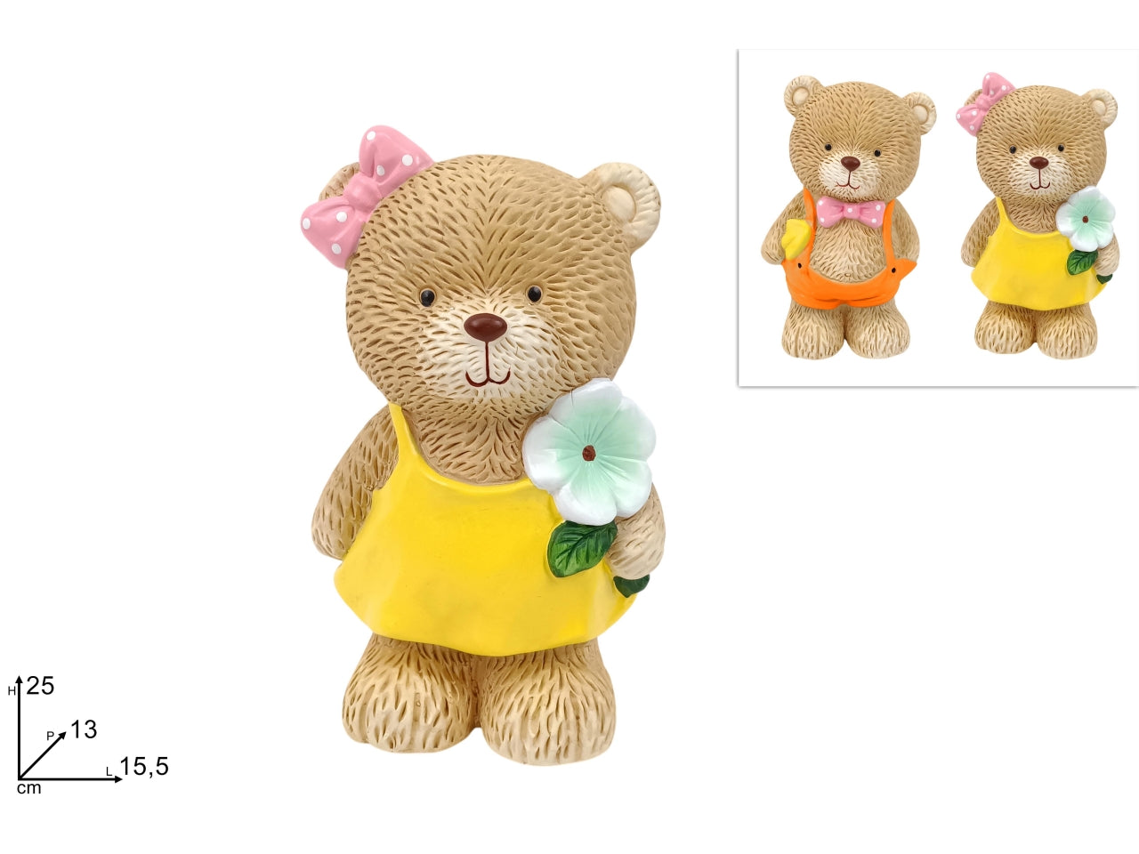 Orsetto 25cm in 2 assortimenti