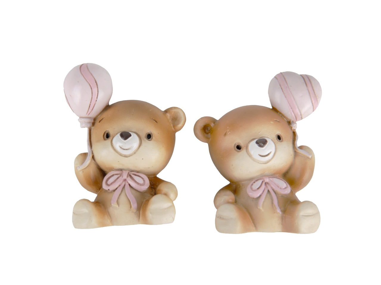 Palla orso resina con magnete 5,5cm celeste, 2assortimenti