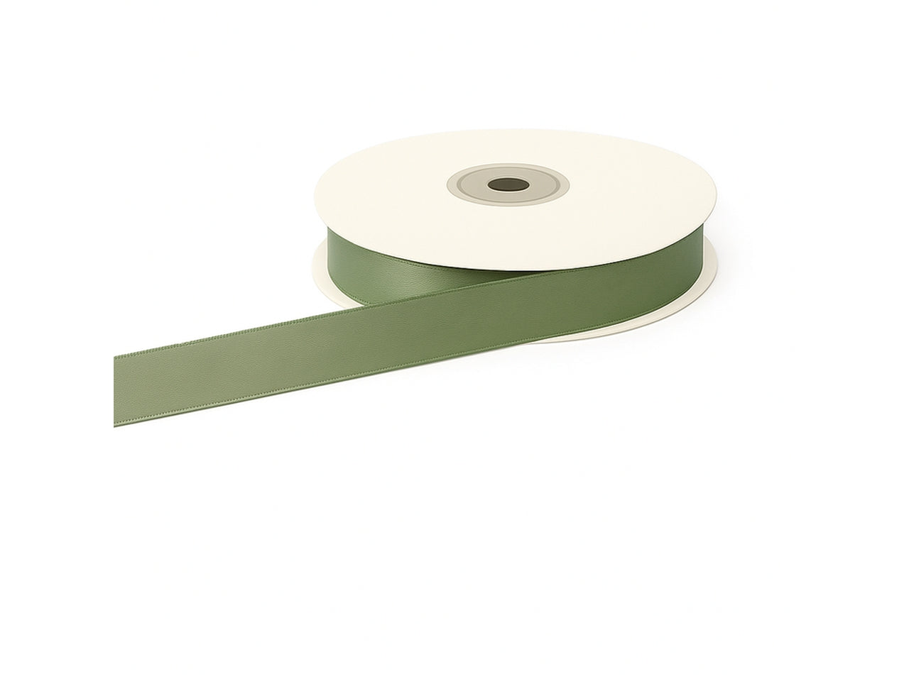 Doppio raso 10mmx50mt verde salvia