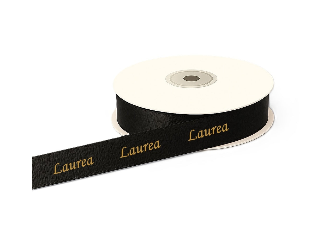 Nastro laurea 10mmx25mt nero