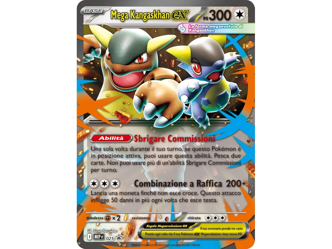 Pokemon collezione mega Kangaskhan