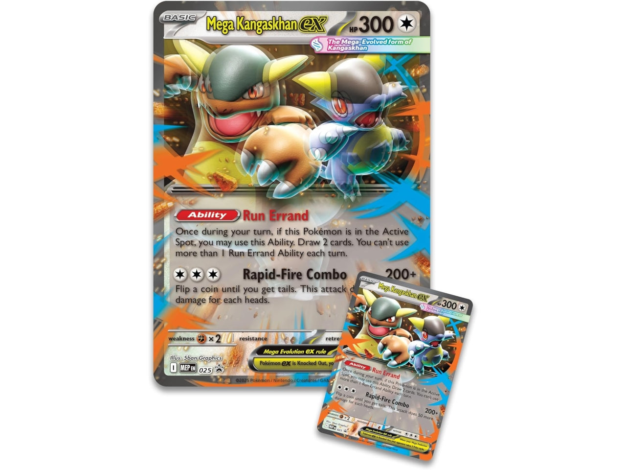 Pokemon collezione mega Kangaskhan