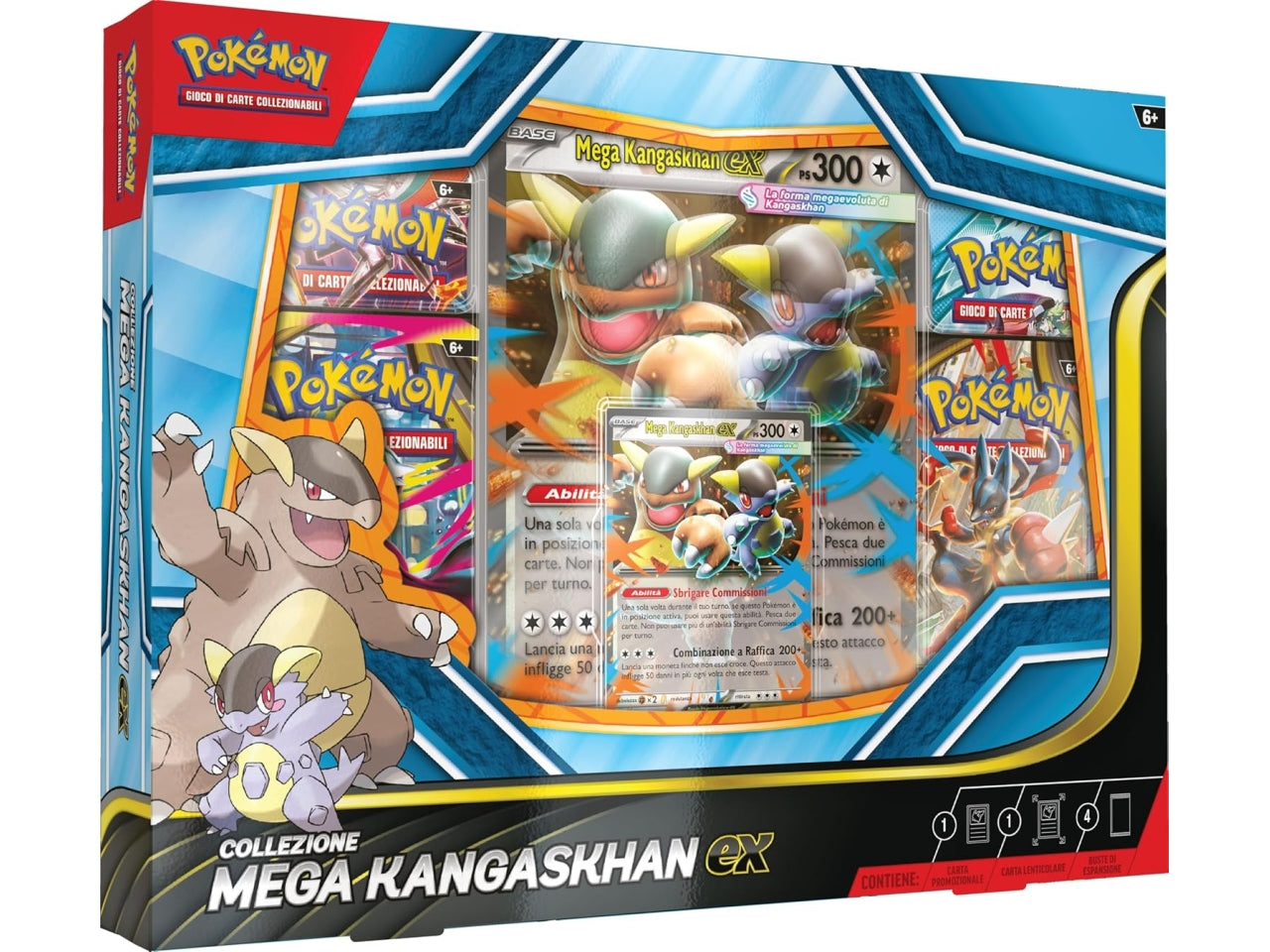 Pokemon collezione mega Kangaskhan