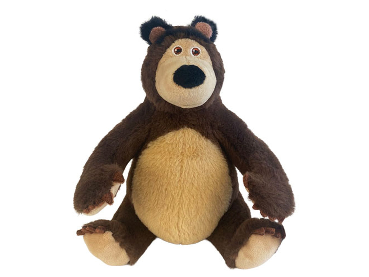 Masha e orso orso peluche seduto 18cm
