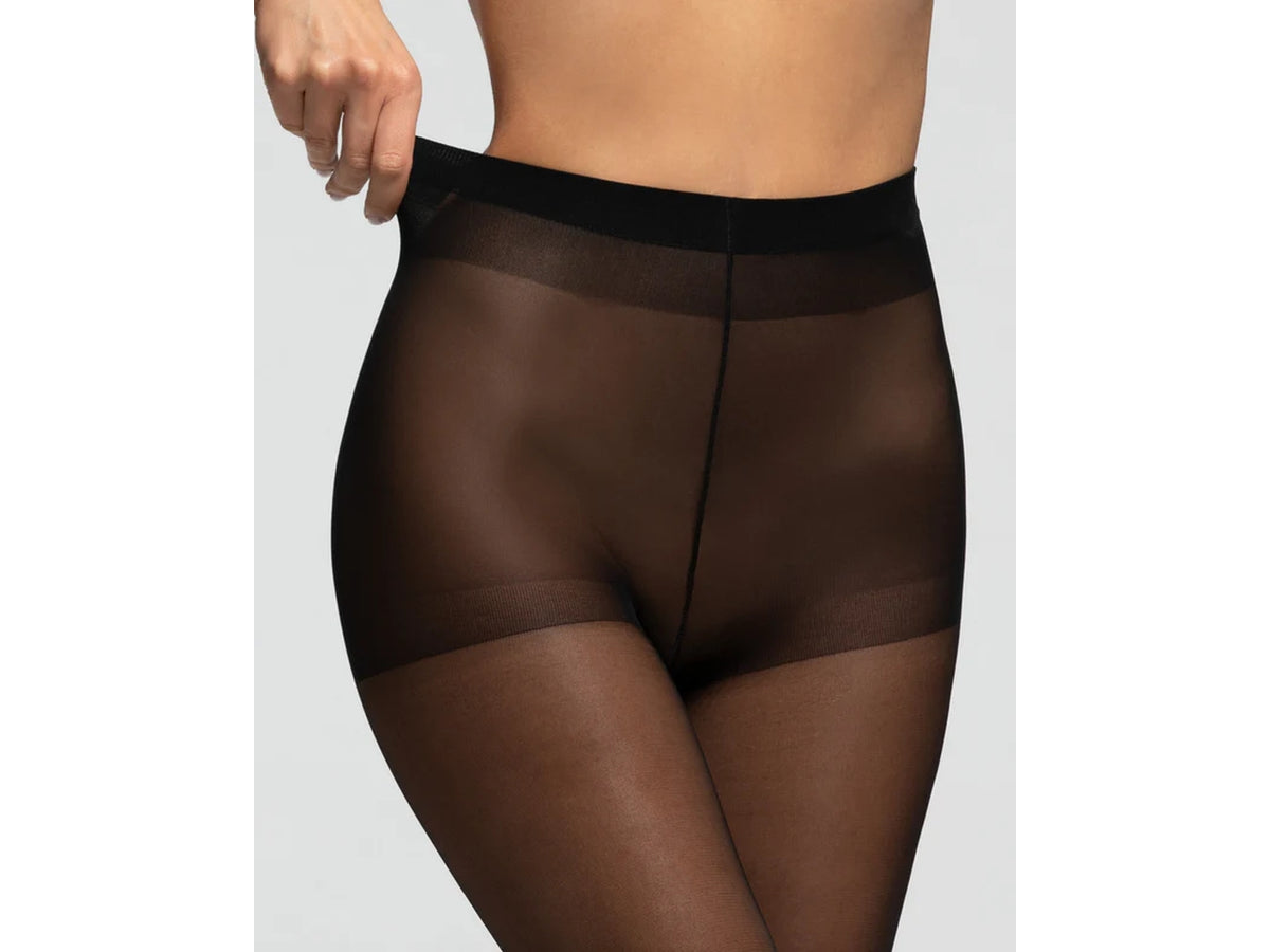 Collant pompea top 20 denari taglia XL colore nero