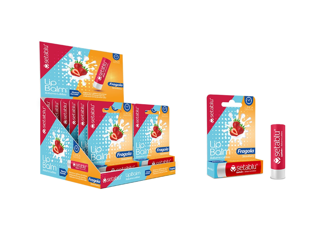 Balsamo labbra 2,2gr, gusto fragola