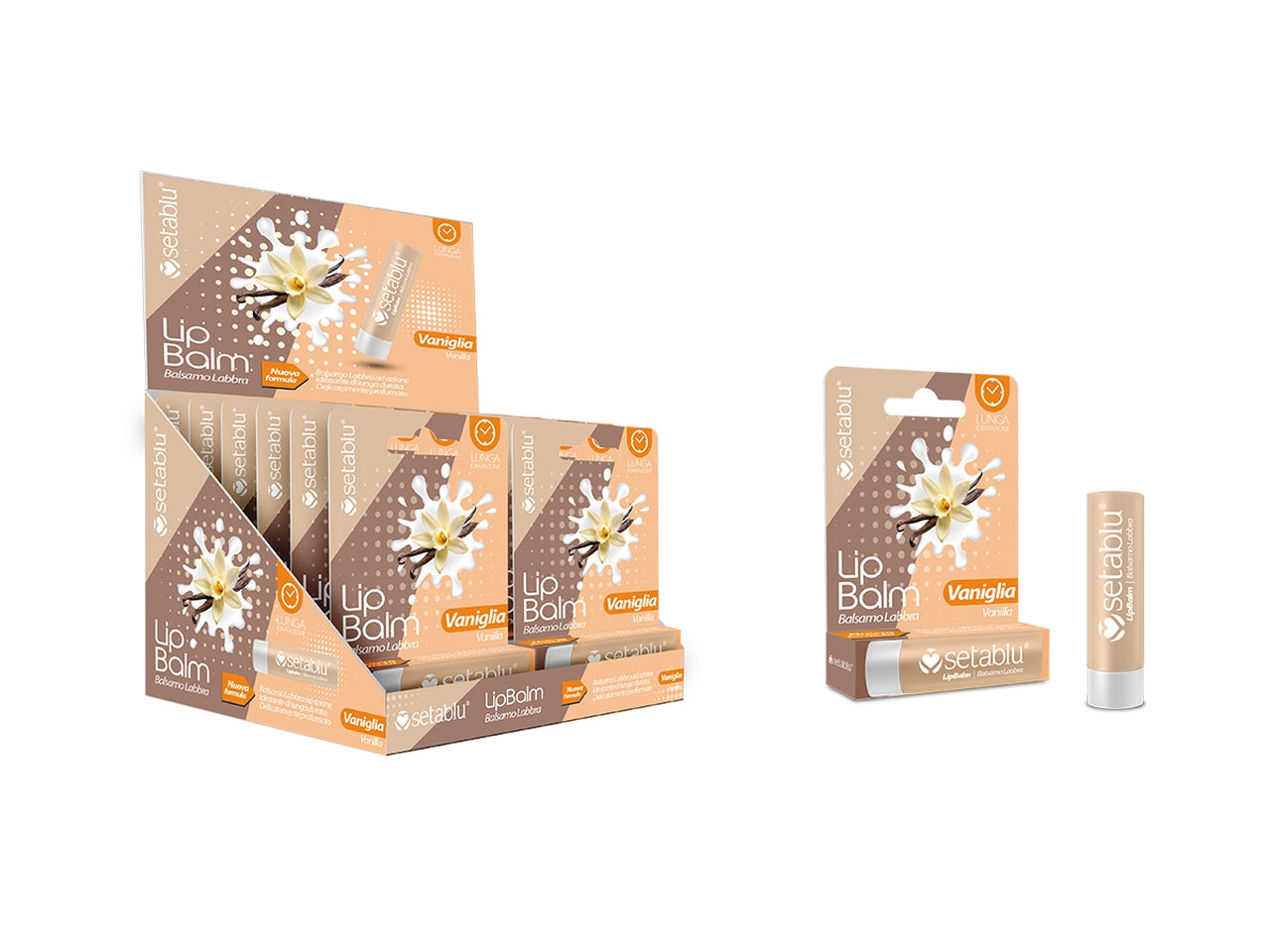 Balsamo labbra 2,2gr, gusto vaniglia