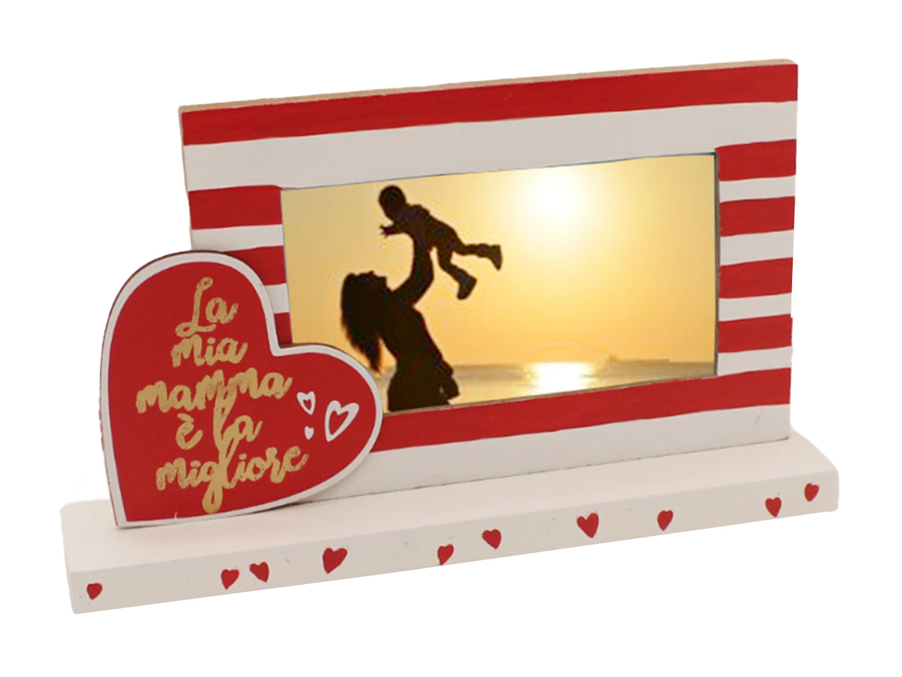 Portafoto rettangolare 20x14cm per la mamma