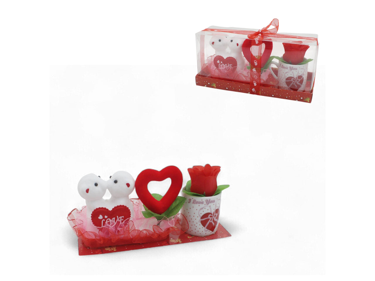 Decorazioni amorose in box 10x20cm