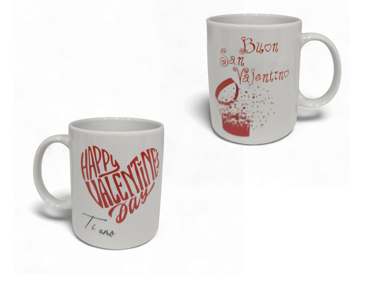 Tazza in ceramica 325ml san valentino