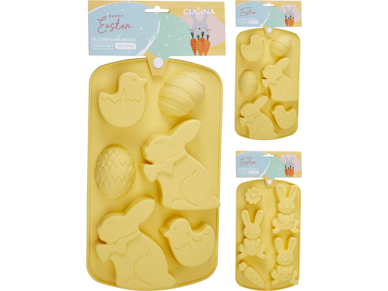 Stampo per dolci in silicone, forme pasquali 31x17cm