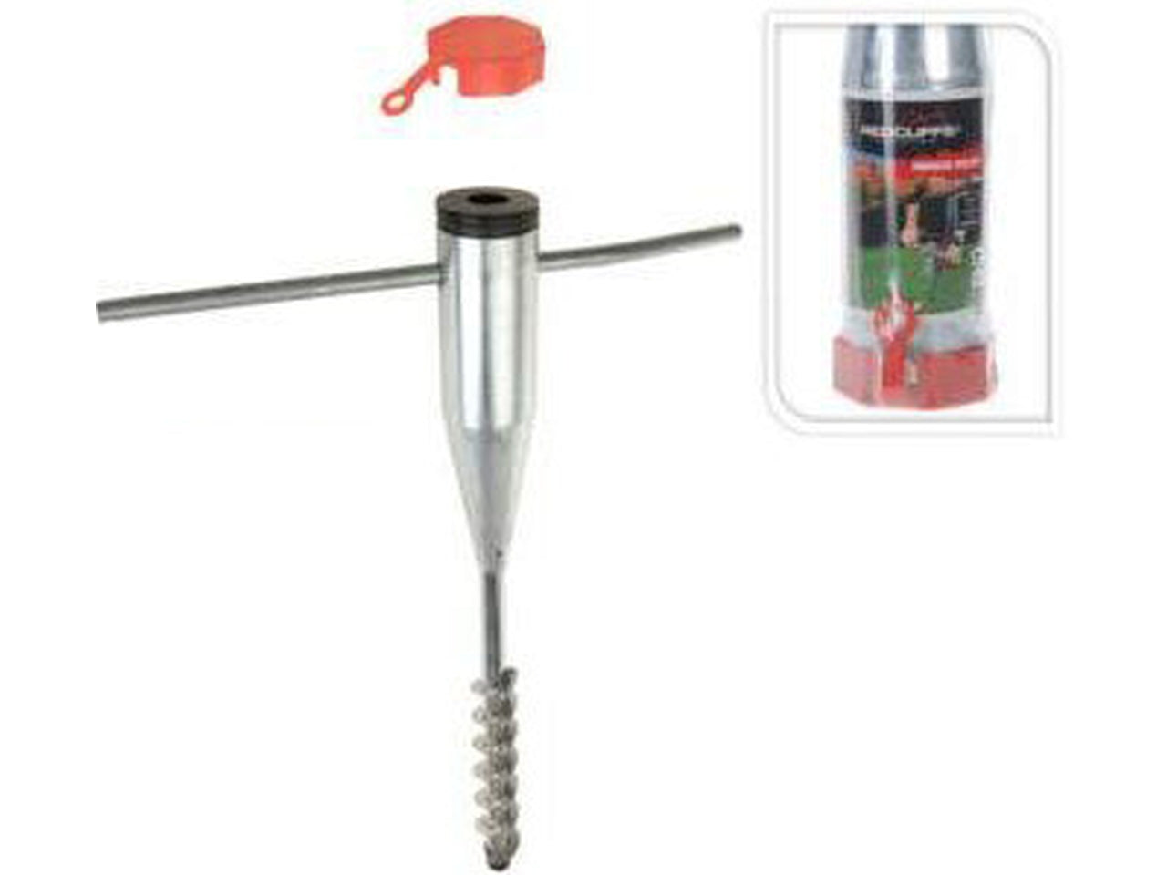 Picchetto ombrellone in metallo 56cm