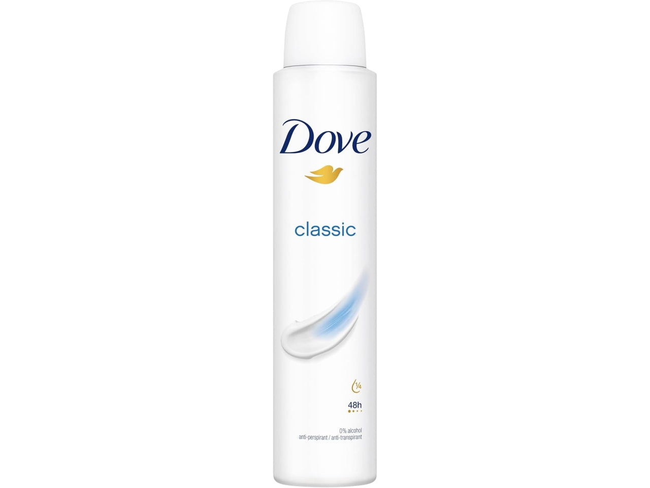 Dove deo spray 200ml classic fresh $