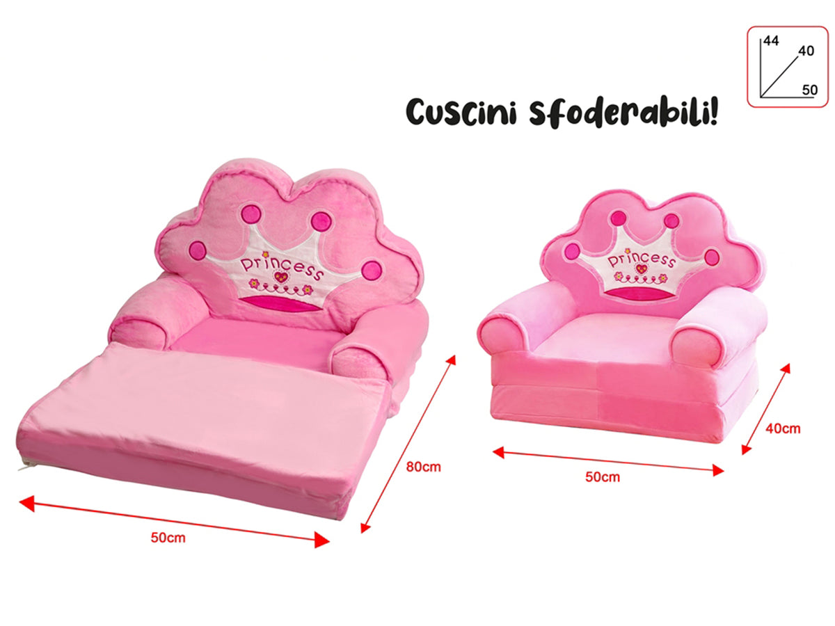 Divanetto chaise longue principessa
