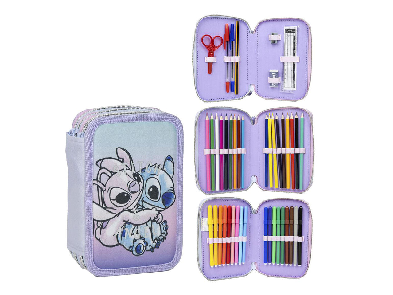 Stitch giotto torna all'astuccio con accessori