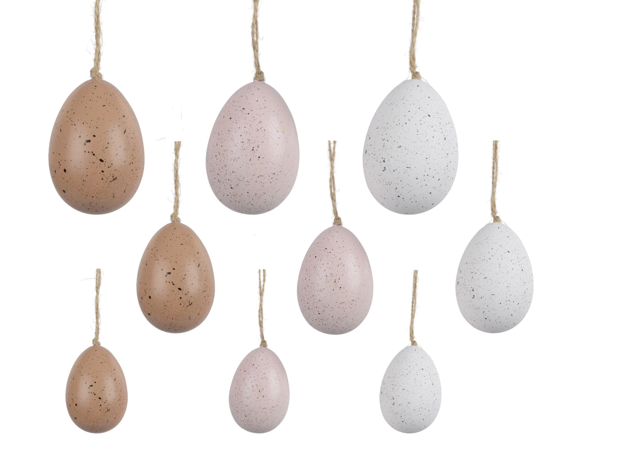 Appendino uova 20 pezzi 20 assortiti d.4xh.6cm