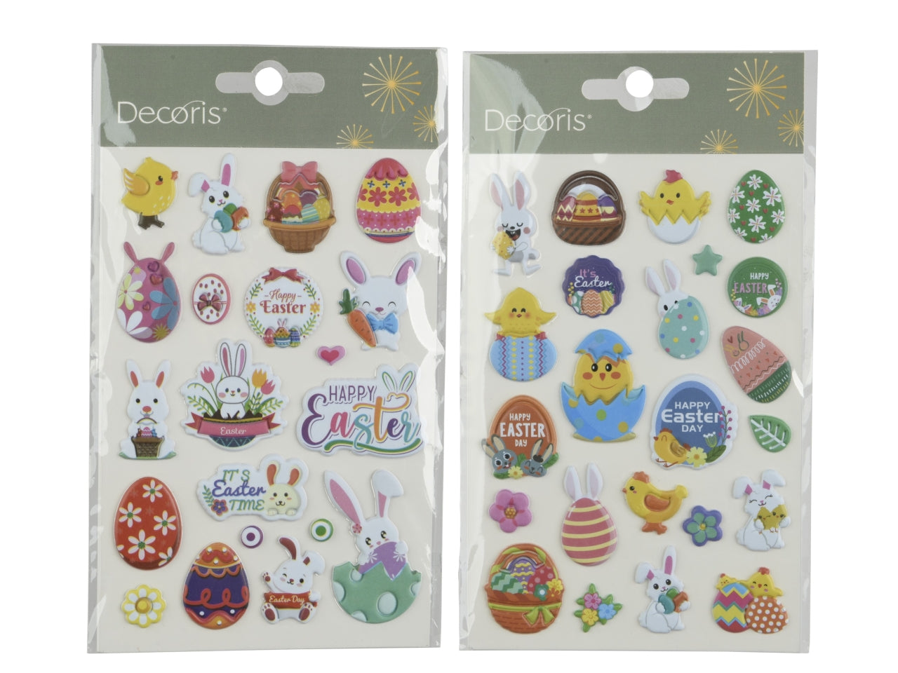 Sticker 2 assortiti15x10xh.0.01cm