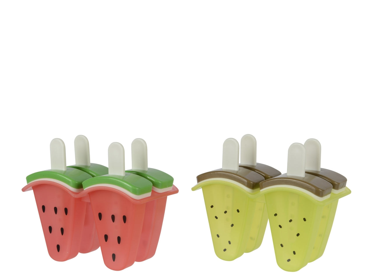 Formine ghiaccioli 4pezzi 2 assortiti 13x7xh.11.5cm