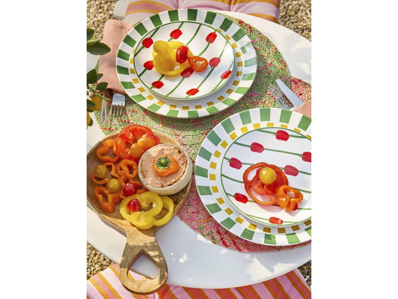 Tovaglietta carta 2 assortiti d.38cm