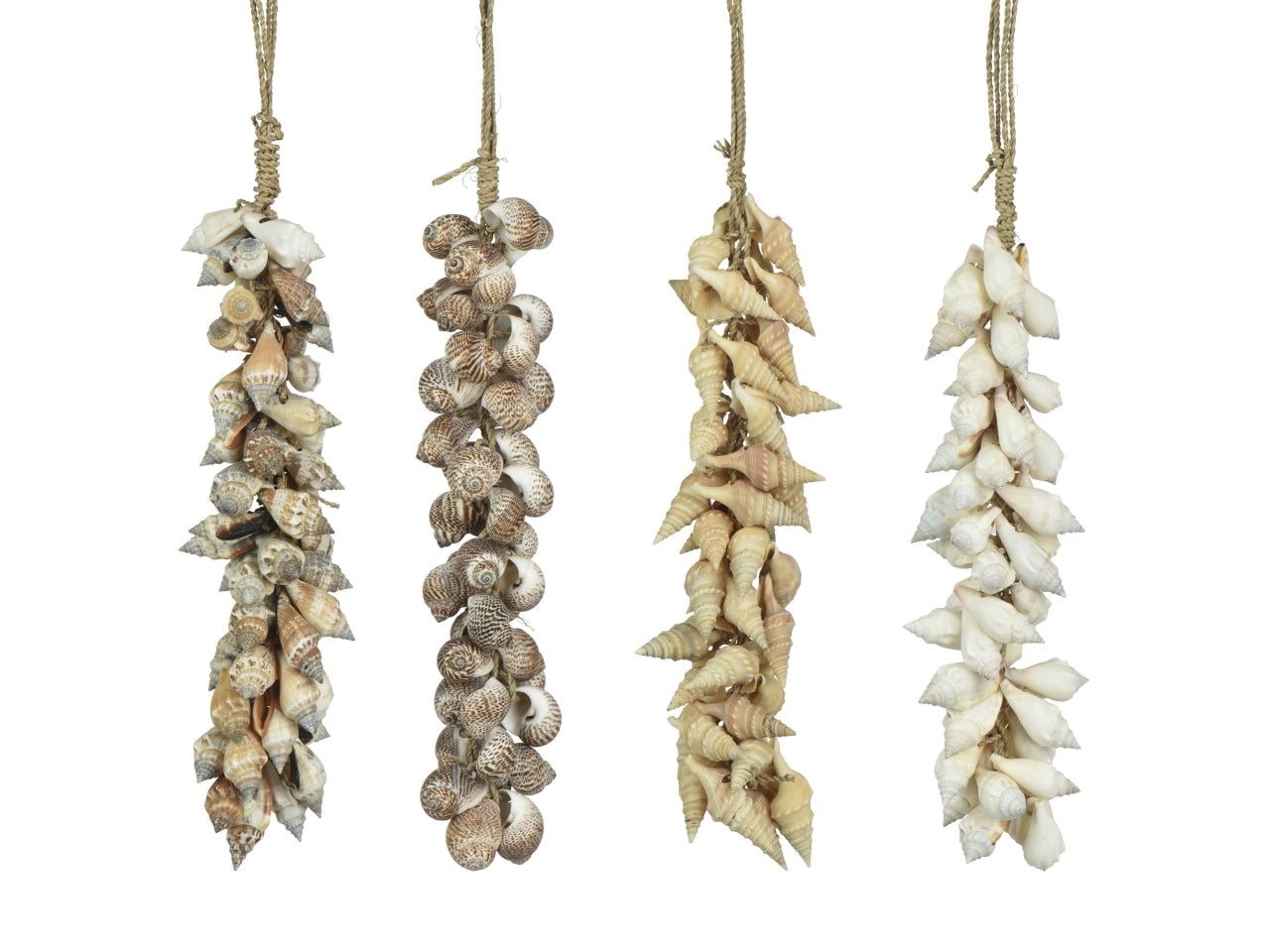 Appendino conchiglie 4 assortiti d.6xh.25cm