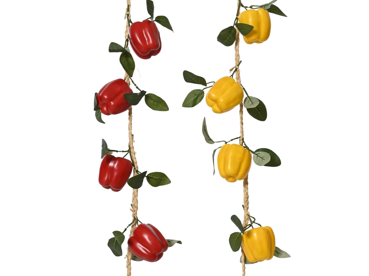 Ghirlanda peperoni 2 assortiti 20x15xh.140cm