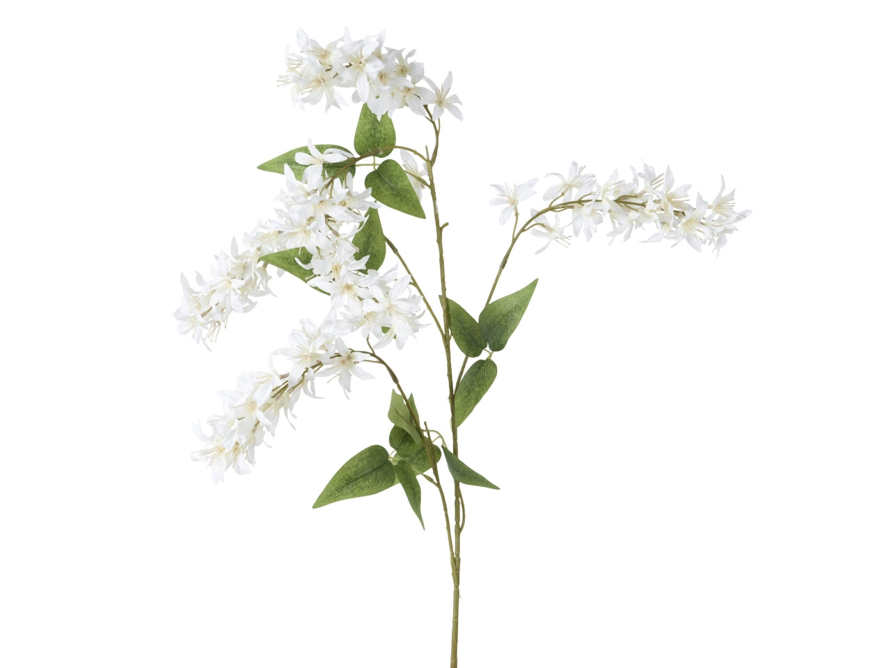 Mazzolino glicine bianco 20x5xh.110cm