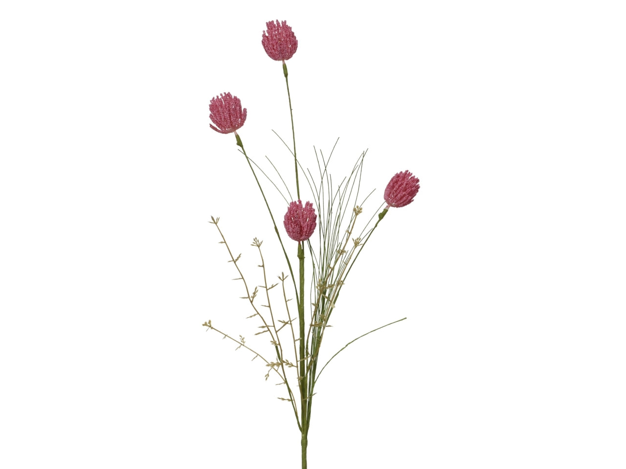 Mazzolino boccioli fucsia 70x10xh.3cm